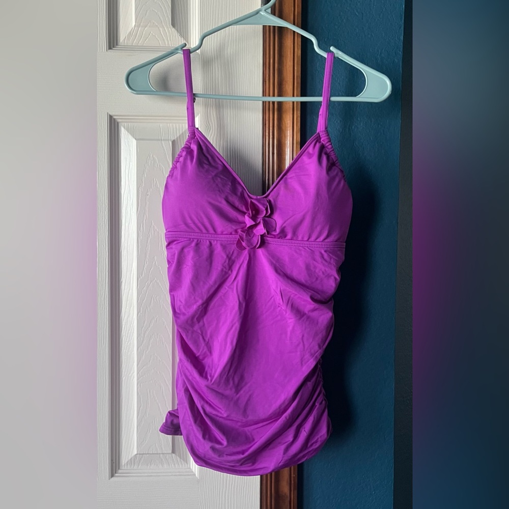 Kenneth Cole Purple Tankini - Size Medium